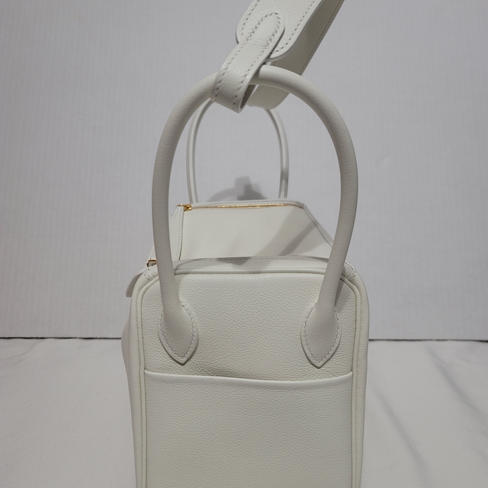Brand new Hermès White Lindy 26 - Picture 12 of 16